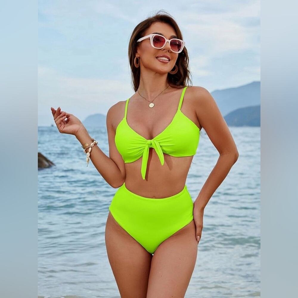 NWOT! Blooming Jelly Women Sexy High Waisted Bikini